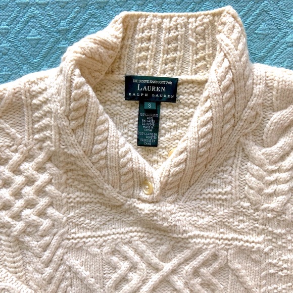 Vintage RALPH LAUREN Handknit Sweater - Picture 4 of 5